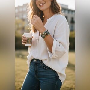 Multicolor Beaded Coiled Bracelet: 🤩SEE OFFER IN DESCRIPTION🤩